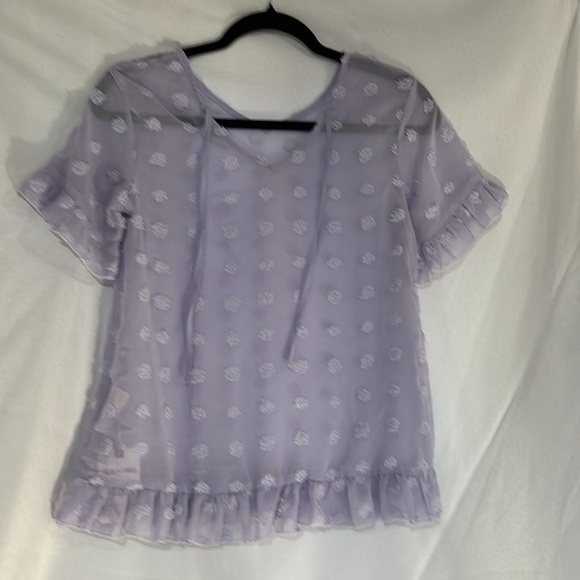 Girls Chiffon Swim Cover Up Swiss Dot Sheer Beach Wraps for 3-12 Yrs Blue 7-8Y - Picture 6 of 15